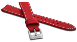LAVVU LSFUR20 Červený strukturovaný řemínek EPSOM z luxusní kůže Top Grain - 20