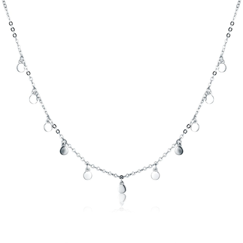 Náhrdelník JVD SVLN0507XK40045 stříbrný