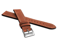 Hnědý řemínek LAVVU RETRO z luxusní kůže Top Grain - 24