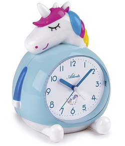 Atlanta 2163 - Dětský budík s jednorožcem