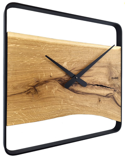 KUBRi 1006A - Moderní dubové hodiny české výroby