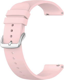 LAVVU LS00P22 Světle růžový silikonový řemínek na hodinky - 22