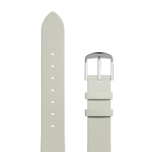 Řemínek kožený/bílý