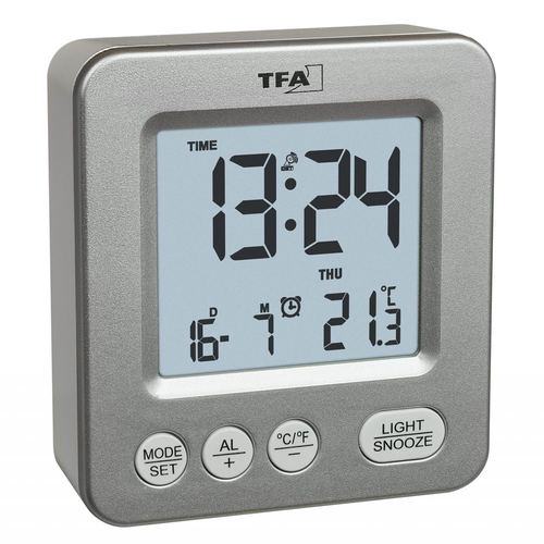 TFA 60.2567.54 - rádiem řízený digitální budík