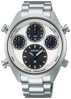 Seiko Prospex SFJ009P1 Speedtimer 1/100 sec Solar Chronograph 110th Watchmaking Anniversary Limited Edition