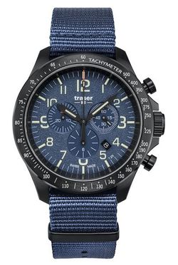 Traser P67 Officer Pro Chronograph Blue Nato