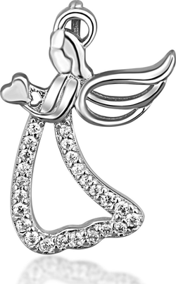 Přívěsek JVD stříbrný