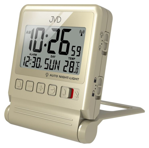 JVD RB9391.3 - Rádiem řízený cestovní budík s osvětlením