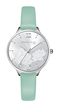 Hodinky SUNDAY ROSE Fashion Pastel Green SUN-F13