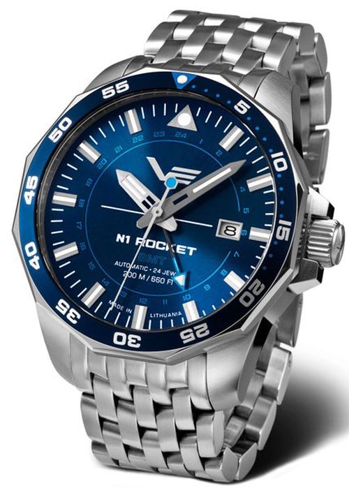 Vostok Europe N-1 Rocket Automatic GMT NH34-225A712B