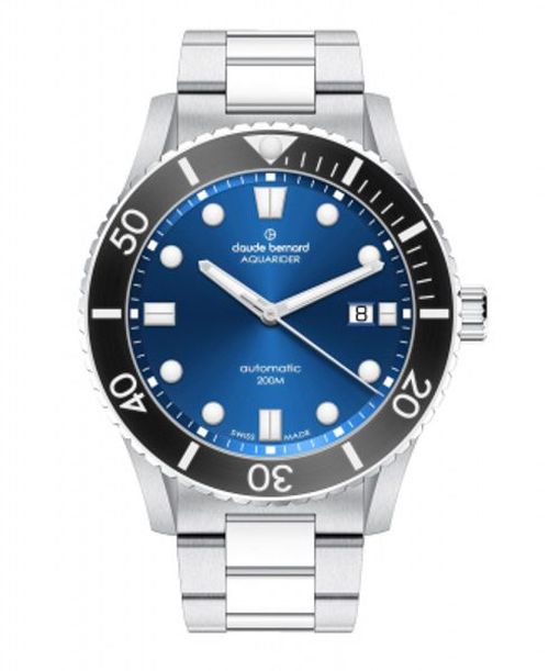 Claude Bernard Aquarider Date Automatic 80129-3nbm-buib