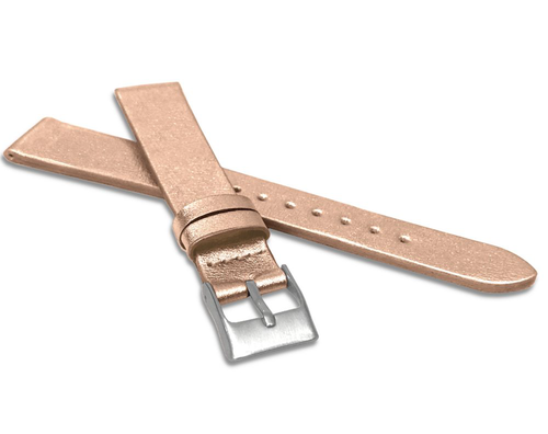 Rose gold řemínek MINET z luxusní kůže Top Grain MSSUY16