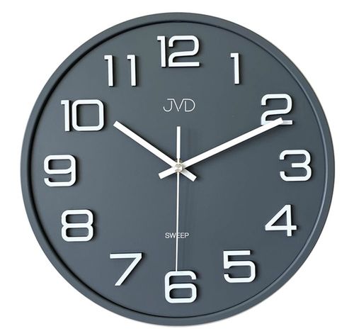 Hodiny JVD SWEEP šedé HX2472.1