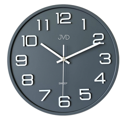Hodiny JVD SWEEP šedé HX2472.1