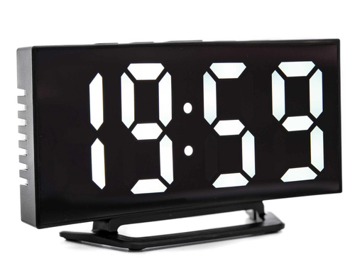 JVD SB3811.3 - Stále svítící budík s možností regulace jasu a mnoha užitečnými funkcemi