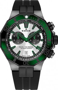 EDOX Delfin Quartz Chronograph 10112-37GNVCA-ANV