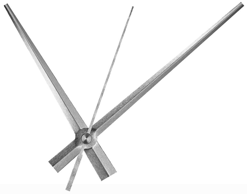 Hodinový strojek s tichým chodem včetně stříbrných ručiček HRP76S