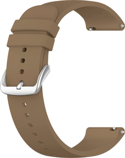 LAVVU Béžový silikonový řemínek na hodinky - 20 LS00E20