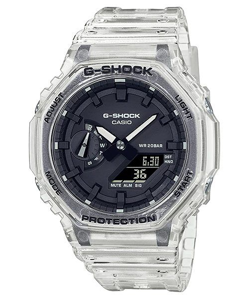 Casio G-Shock GA-2100SKE-7A Transparent Pack