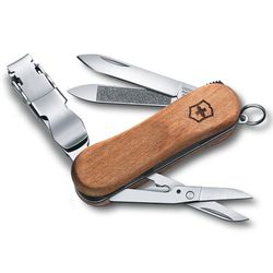 Victorinox SA Nůž Victorinox Nail Clip Wood 580