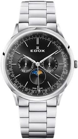 EDOX Les Vauberts Moonphase 40101-3M-NIN