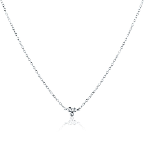 Náhrdelník JVD SVLN0520XK4BI45 stříbrný