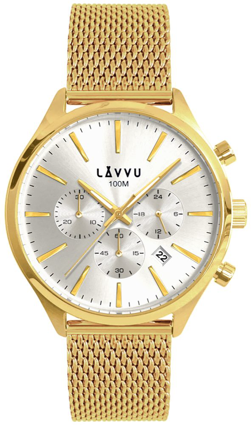 LAVVU Pánské hodinky CHRONOGRAPH NORRLAND LWM0232