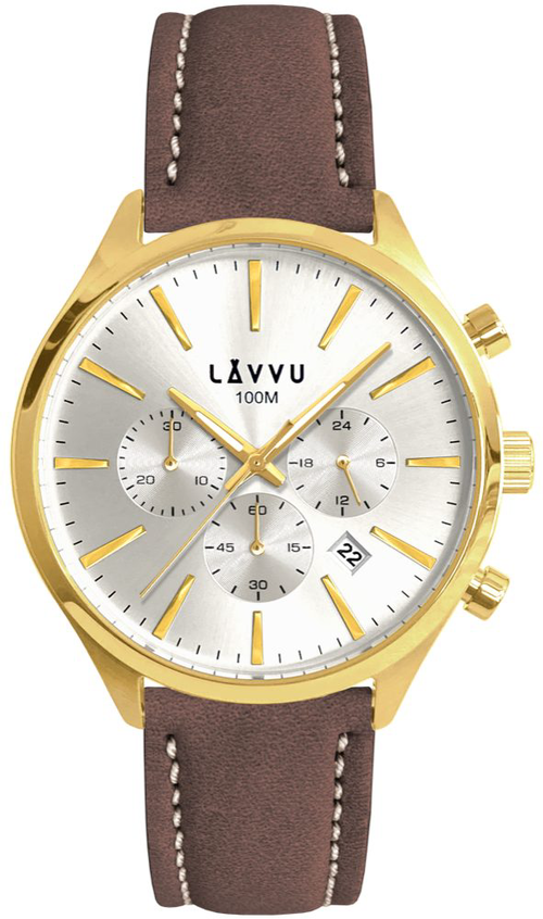 LAVVU Pánské hodinky CHRONOGRAPH NORRLAND LWM0235