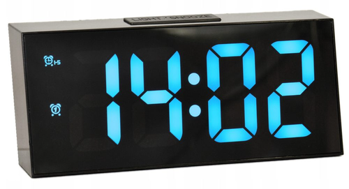 JVD SB3628.4 - Stále svítící budík s mnoha praktickými funkcemi