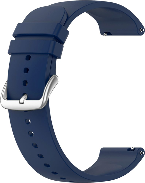 LAVVU LS00L20 Tmavě modrý silikonový řemínek na hodinky - 20