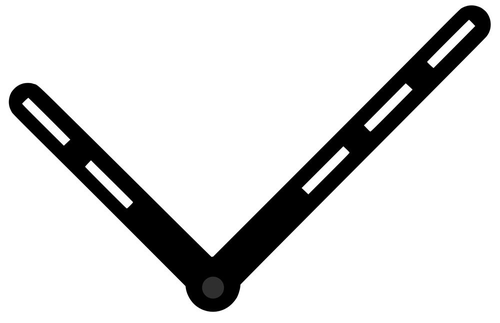 Hodinový strojek s tichým chodem včetně ručiček HRP201