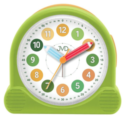 JVD SRP160.2 - dětský budík s originálním provedením ručiček