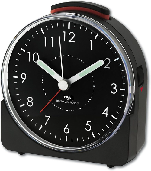 Rádiem řízený analogový budík TFA 60.1513.01 SUNRISE