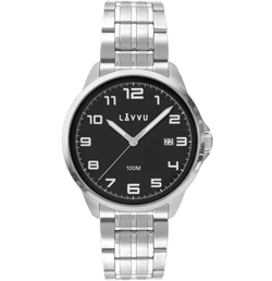 LAVVU LWM0202 Stylové pánské hodinky SORENSEN Black