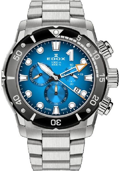 EDOX CO-1 Quartz Chronograph 10242-TINM-BUIDN