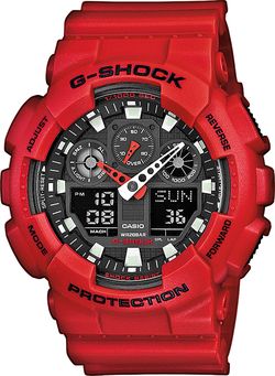 CASIO G-SHOCK GA 100B-4A