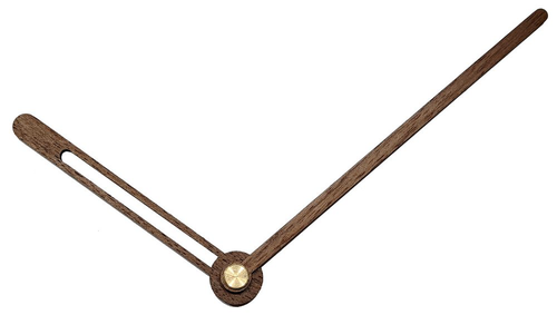 HRC82 - Kompletní hodinový strojek řízený signálem s tichým chodem včetně dřevěných ručiček