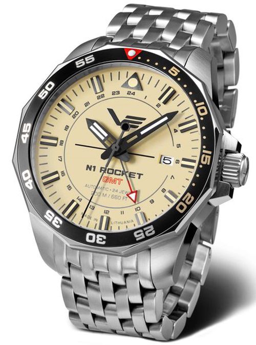 Vostok Europe N-1 Rocket Automatic GMT NH34-225A713B