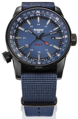 Traser P68 Pathfinder GMT Blue Nato