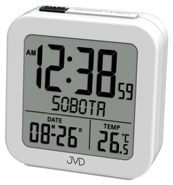 JVD RB9370.1 - Rádiem řízený budík s češtinou