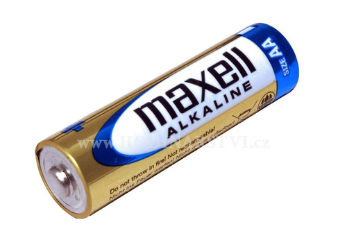 Baterie tužková alkalická Maxell AA