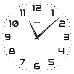 KUBRI KU2150RC - Hodiny s tichým chodem a časem řízeným signálem