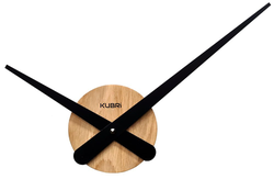 Minimalistické dubové hodiny české výroby KUBRi 0010