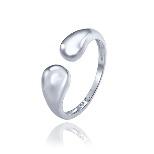 MINET Stříbrný prsten dvě kapky