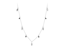 Náhrdelník JVD stříbrný