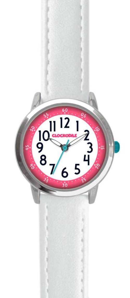 CLOCKODILE Bílé dívčí dětské hodinky CWG5076
